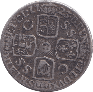 1723 SIXPENCE ( GF ) - SIXPENCE - Cambridgeshire Coins