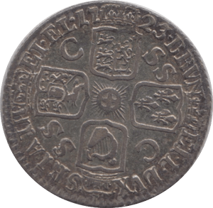 1723 SIXPENCE ( VF ) - SIXPENCE - Cambridgeshire Coins