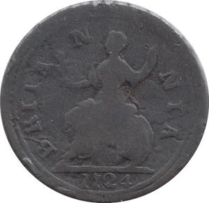 1724 FARTHING ( FAIR ) - Farthing - Cambridgeshire Coins