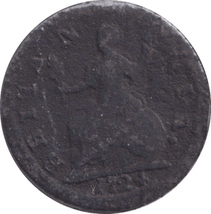 1724 FARTHING ( FINE ) - FARTHING - Cambridgeshire Coins
