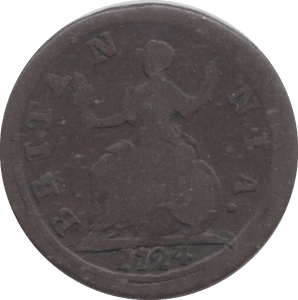 1724 FARTHING ( NF ) - FARTHING - Cambridgeshire Coins