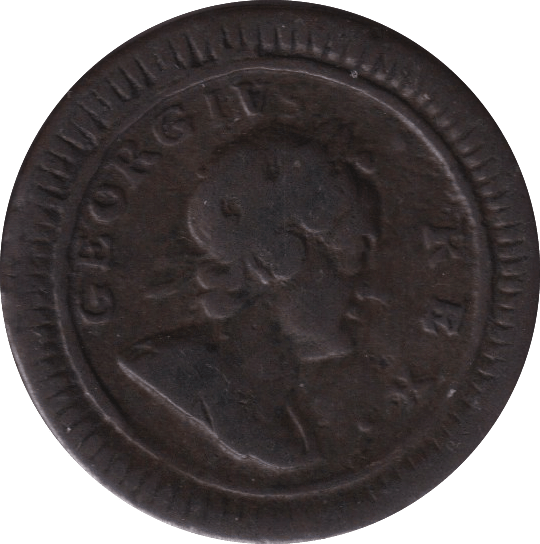 1724 FARTHING ( VF ) - FARTHING - Cambridgeshire Coins
