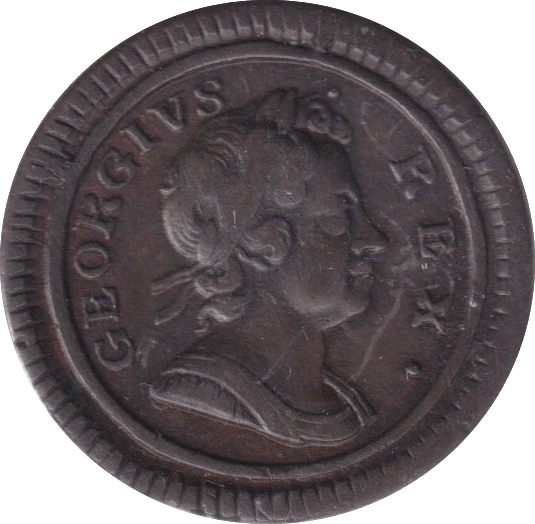 1724 FARTHING ( VF ) - Farthing - Cambridgeshire Coins