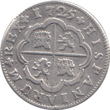 1725 REAL SPAIN - WORLD COINS - Cambridgeshire Coins