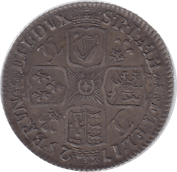1725 SILVER SHILLING WCC GEORGE I ( UNC ) - SHILLING - Cambridgeshire Coins