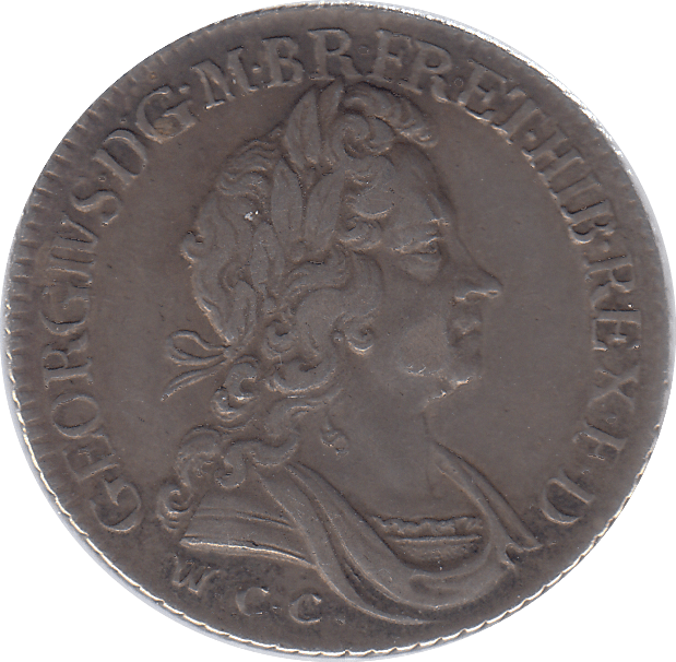 1725 SILVER SHILLING WCC GEORGE I ( UNC ) - SHILLING - Cambridgeshire Coins