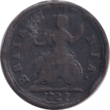 1727 FARTHING ( FINE ) - FARTHING - Cambridgeshire Coins