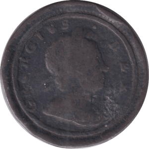 1727 FARTHING ( FINE ) - FARTHING - Cambridgeshire Coins