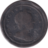 1727 FARTHING ( FINE ) - FARTHING - Cambridgeshire Coins