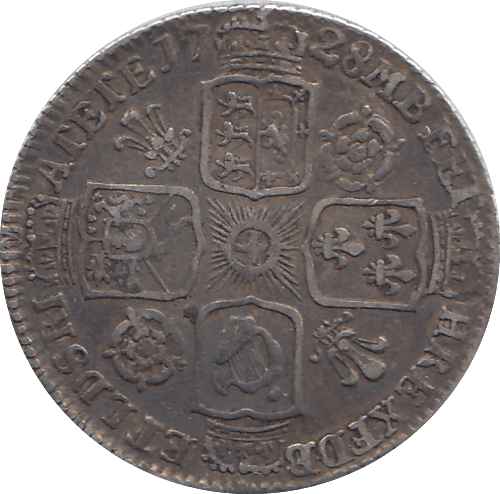 1728 6 PENCE ( GVF ) - WORLD COINS - Cambridgeshire Coins
