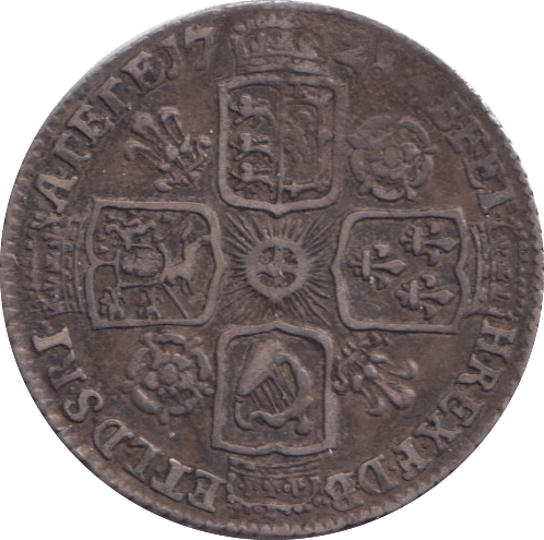 1728 SIXPENCE ( GF ) - SIXPENCE - Cambridgeshire Coins