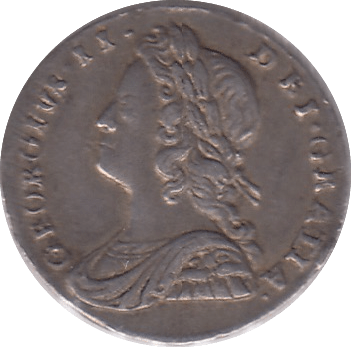 1729 MAUNDY TWOPENCE ( GVF ) - MAUNDY TWOPENCE - Cambridgeshire Coins