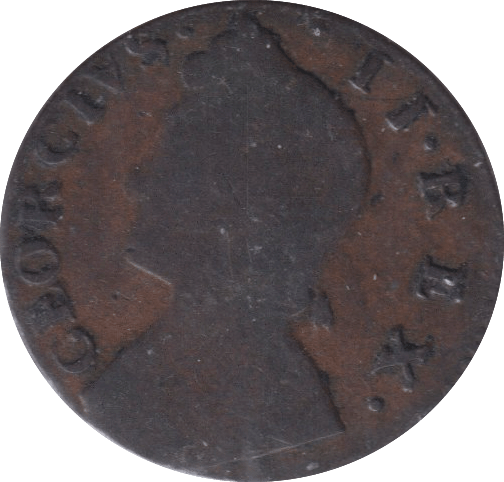 1730 FARTHING ( FINE ) - FARTHING - Cambridgeshire Coins