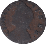 1730 FARTHING ( FINE ) - FARTHING - Cambridgeshire Coins