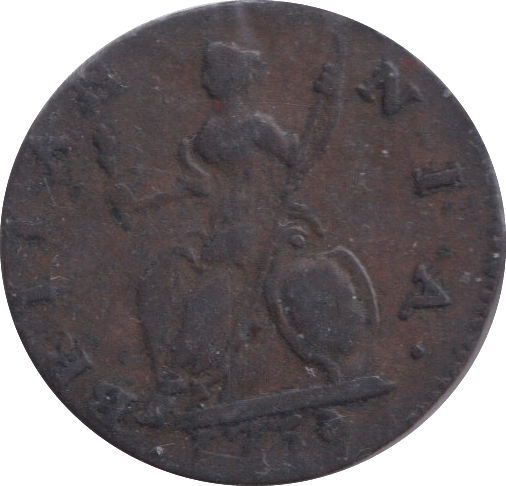 1730 FARTHING ( FINE ) - FARTHING - Cambridgeshire Coins