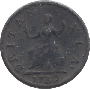 1730 FARTHING ( GF ) - FARTHING - Cambridgeshire Coins
