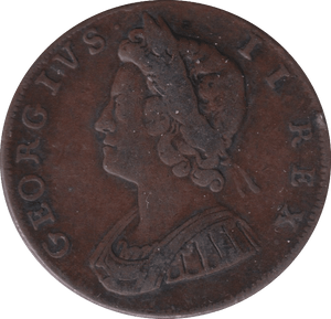 1730 FARTHING ( VF ) - FARTHING - Cambridgeshire Coins
