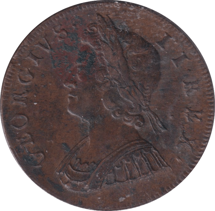 1730 HALFPENNY ( GVF ) - HALFPENNY - Cambridgeshire Coins
