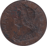 1730 HALFPENNY ( GVF ) - HALFPENNY - Cambridgeshire Coins
