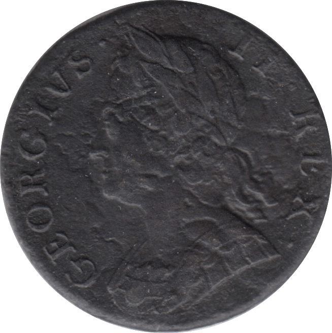 1730 HALFPENNY ( VF ) - Halfpenny - Cambridgeshire Coins