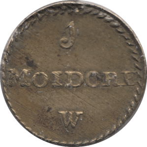 1730 PORTUGUESE MOIDORE COIN SCALE WEIGHT - COUNTER WEIGHTS - Cambridgeshire Coins