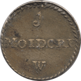 1730 PORTUGUESE MOIDORE COIN SCALE WEIGHT - COUNTER WEIGHTS - Cambridgeshire Coins