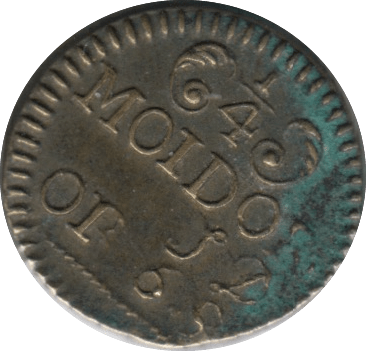 1730 PORTUGUESE QUARTER MOIDORE COIN SCALE WEIGHT - COUNTER WEIGHTS - Cambridgeshire Coins