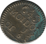1730 PORTUGUESE QUARTER MOIDORE COIN SCALE WEIGHT - COUNTER WEIGHTS - Cambridgeshire Coins