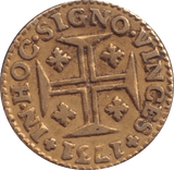 1731 GOLD PINTO PORTUGAL - GOLD WORLD COINS - Cambridgeshire Coins