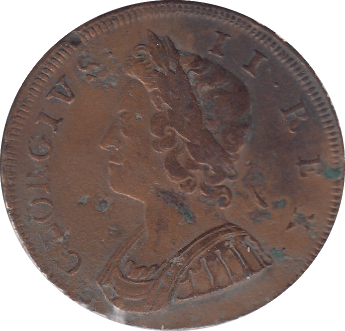 1731 HALF PENNY (VERY FINE ) - HALFPENNY - Cambridgeshire Coins