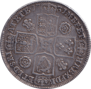1731 HALFCROWN ( GVF ) - HALFCROWN - Cambridgeshire Coins