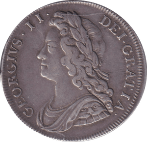 1731 HALFCROWN ( GVF ) - HALFCROWN - Cambridgeshire Coins