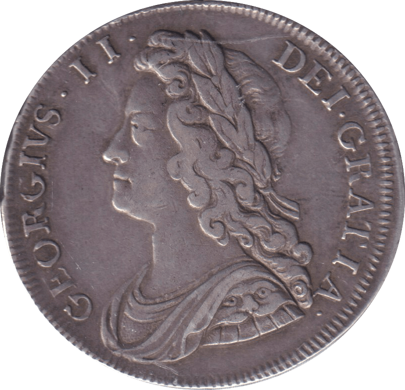 1731 HALFCROWN ( GVF ) - HALFCROWN - Cambridgeshire Coins