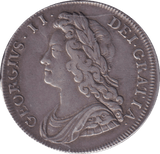 1731 HALFCROWN ( GVF ) - HALFCROWN - Cambridgeshire Coins