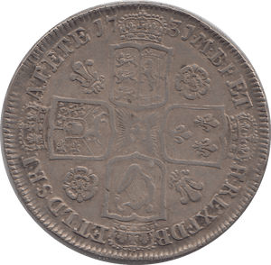 1731 HALFCROWN ( GVF ) - Halfcrown - Cambridgeshire Coins