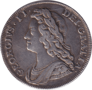 1731 HALFCROWN ( GVF ) - HALFCROWN - Cambridgeshire Coins