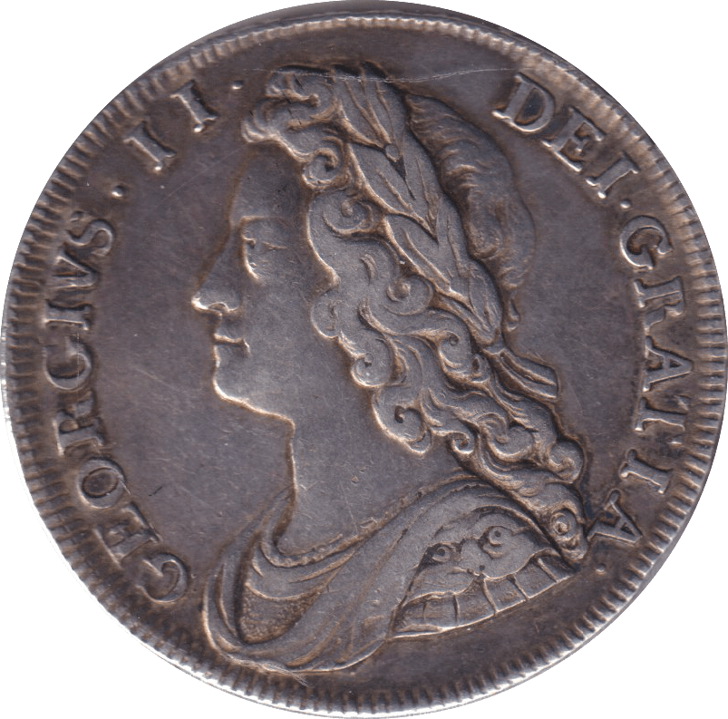 1731 HALFCROWN ( GVF ) - HALFCROWN - Cambridgeshire Coins