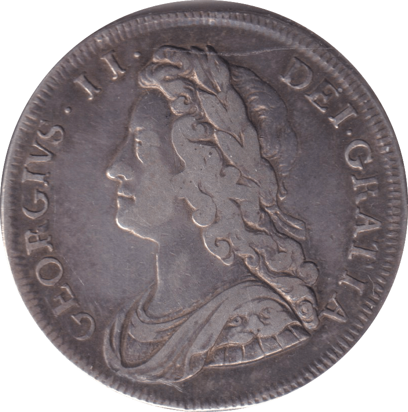 1731 HALFCROWN ( VF ) - HALFCROWN - Cambridgeshire Coins