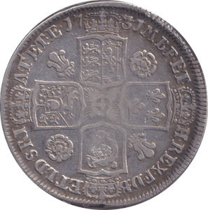 1731 HALFCROWN ( VF ) - HALFCROWN - Cambridgeshire Coins