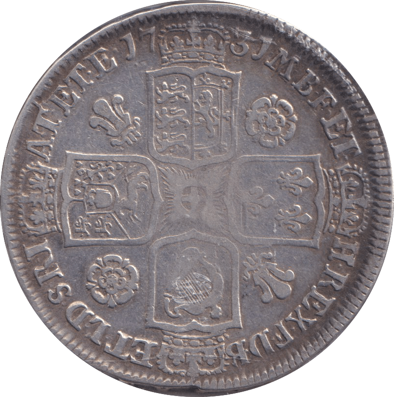 1731 HALFCROWN ( VF ) - HALFCROWN - Cambridgeshire Coins