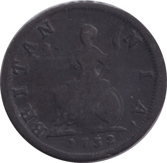 1732 FARTHING ( NF ) - FARTHING - Cambridgeshire Coins