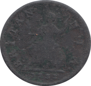 1732 FARTHING ( NF ) - FARTHING - Cambridgeshire Coins