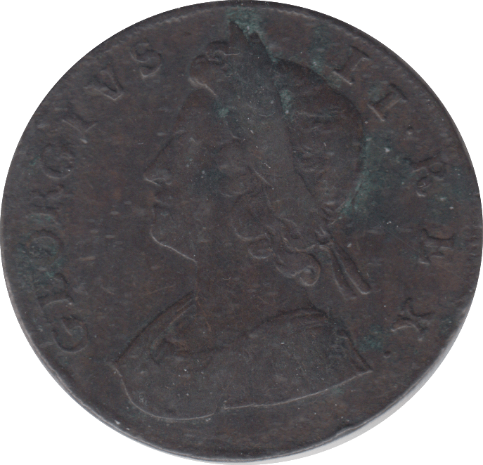 1732 HALFPENNY ( GF ) - HALFPENNY - Cambridgeshire Coins