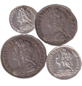 1732 MAUNDY SET - Maundy Set - Cambridgeshire Coins