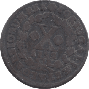 1732 PORTUGAL 10 REIL - WORLD COINS - Cambridgeshire Coins
