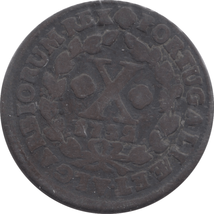 1732 PORTUGAL 10 REIL - WORLD COINS - Cambridgeshire Coins