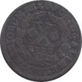 1732 PORTUGAL 10 REIL - WORLD COINS - Cambridgeshire Coins