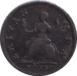 1733 FARTHING ( GF ) - FARTHING - Cambridgeshire Coins