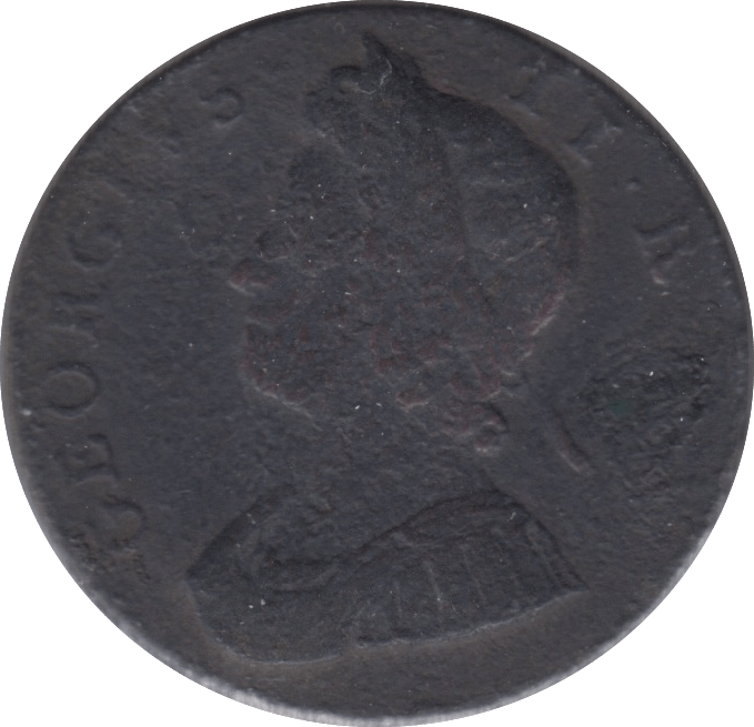 1733 HALFPENNY ( FAIR ) - Halfpenny - Cambridgeshire Coins