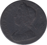 1733 HALFPENNY ( FAIR ) - Halfpenny - Cambridgeshire Coins